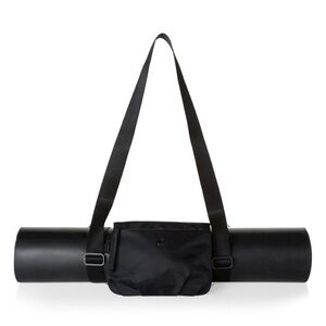 lululemon athletica Black Yoga Mat Carrier with Pouch